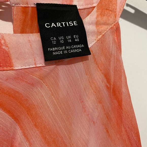 Peach/pastel maxi dress - Picture 3 of 3